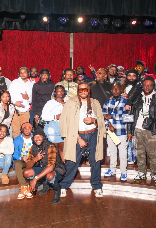 BLAQToBERFEST community members gathered at an event